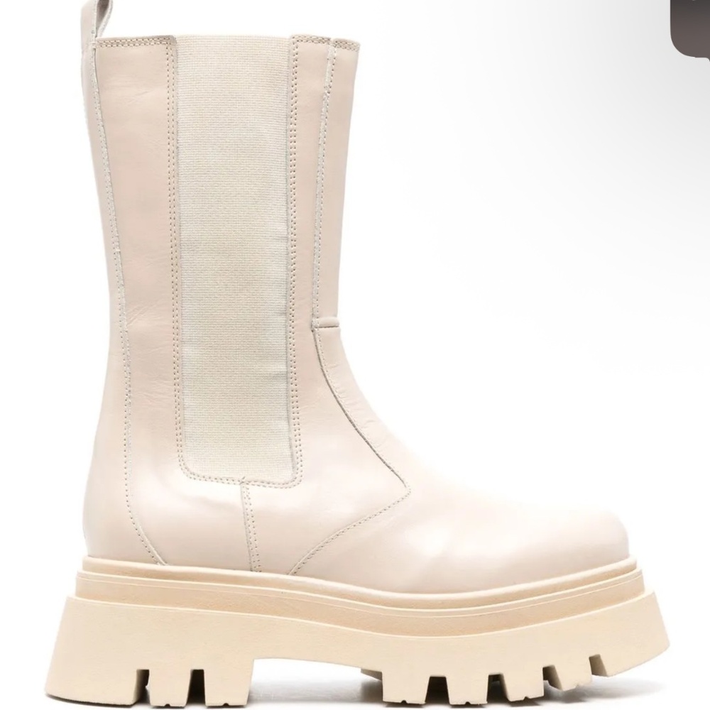 Alohas chunky 55mm leather boots